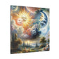 Gleaming Celestial Grins - Canvas