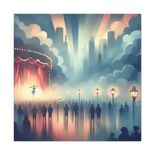 Whirling Timeless Cabaret - Canvas