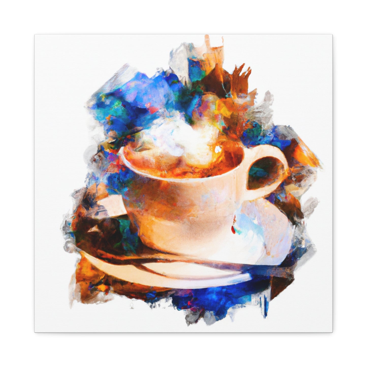 A Cup of Coffee - Canvas