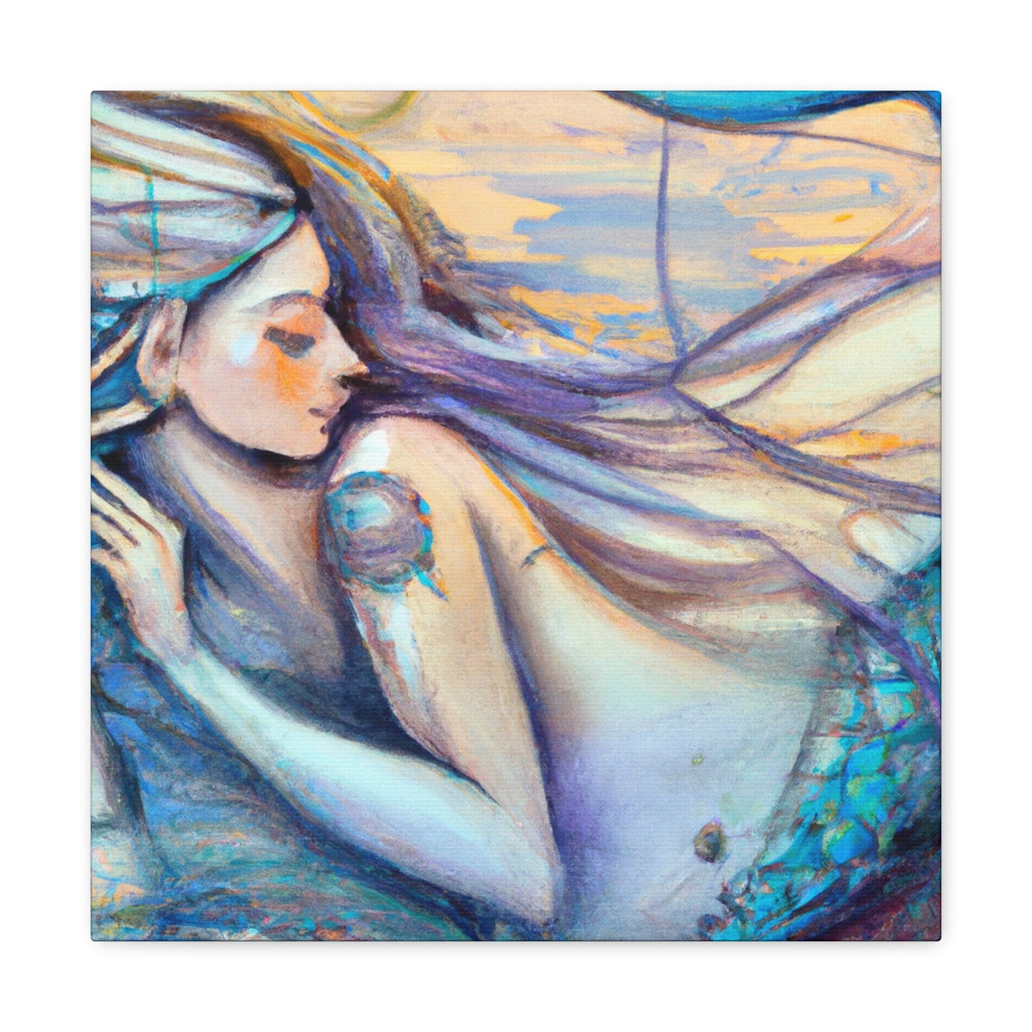 Mermaids of the Deco - Canvas