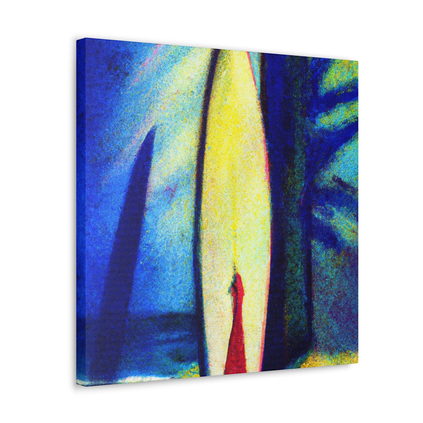 "Surfboard Surreal Dream" - Canvas