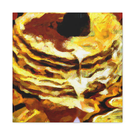 Pancakes in Abstraction - Canvas