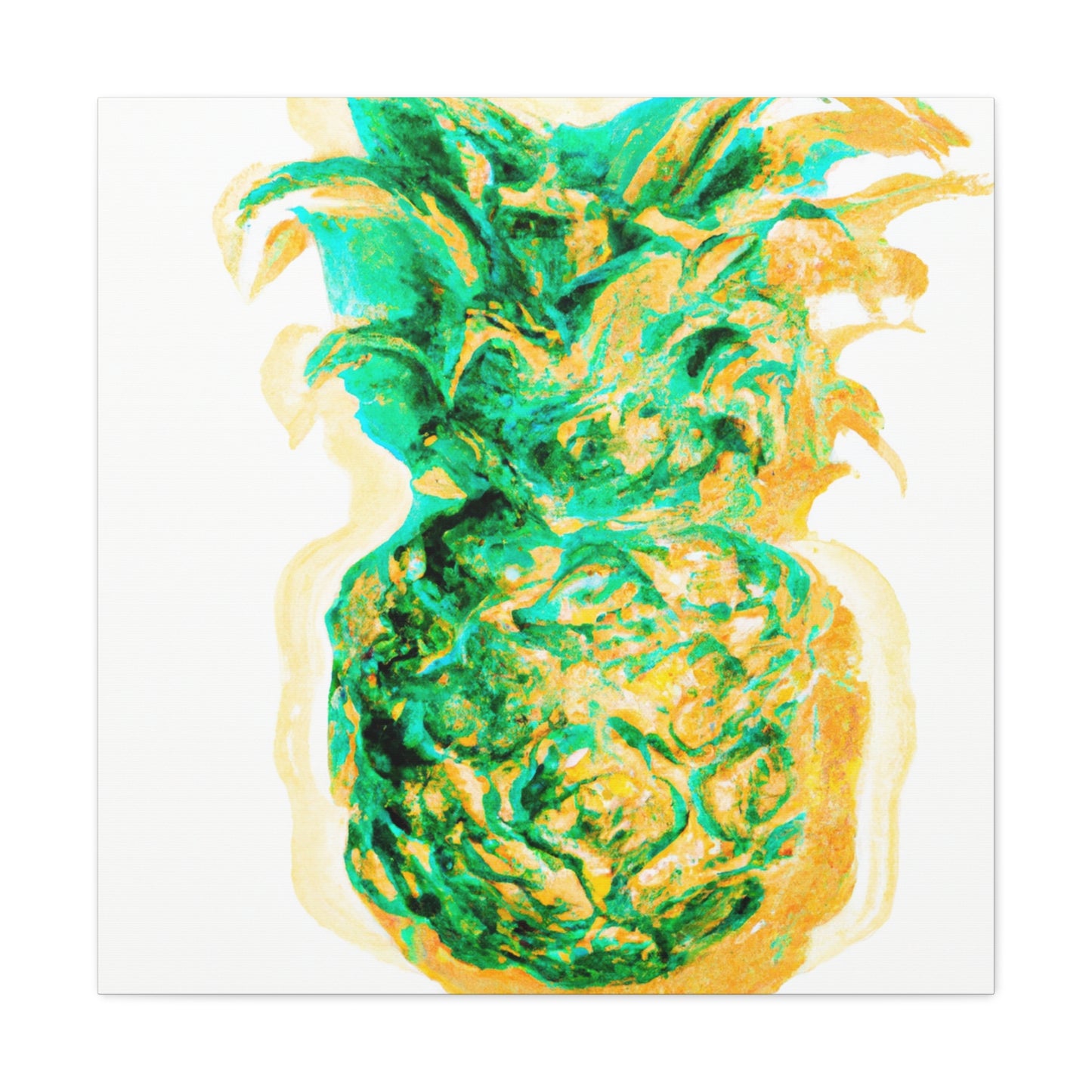 Pineapple in Rococo - Canvas