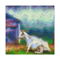 Goat in Impressionism - Canvas