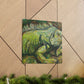 Iguana in Impressionism - Canvas