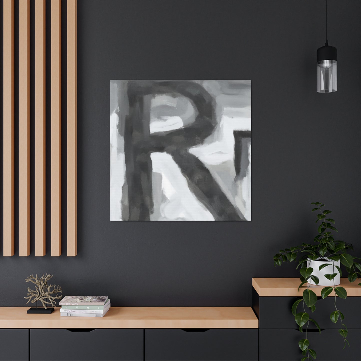 Moody Rulership Scene - Canvas