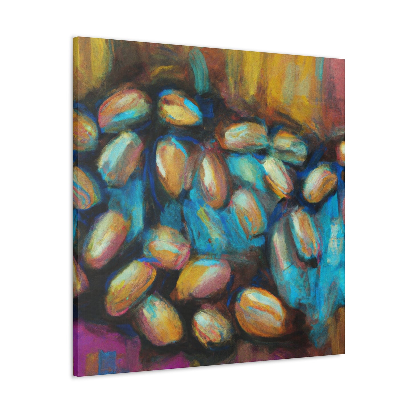 Coffee Beans in Fauve - Canvas