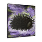 "Sea Urchin Embrace Ebb" - Canvas