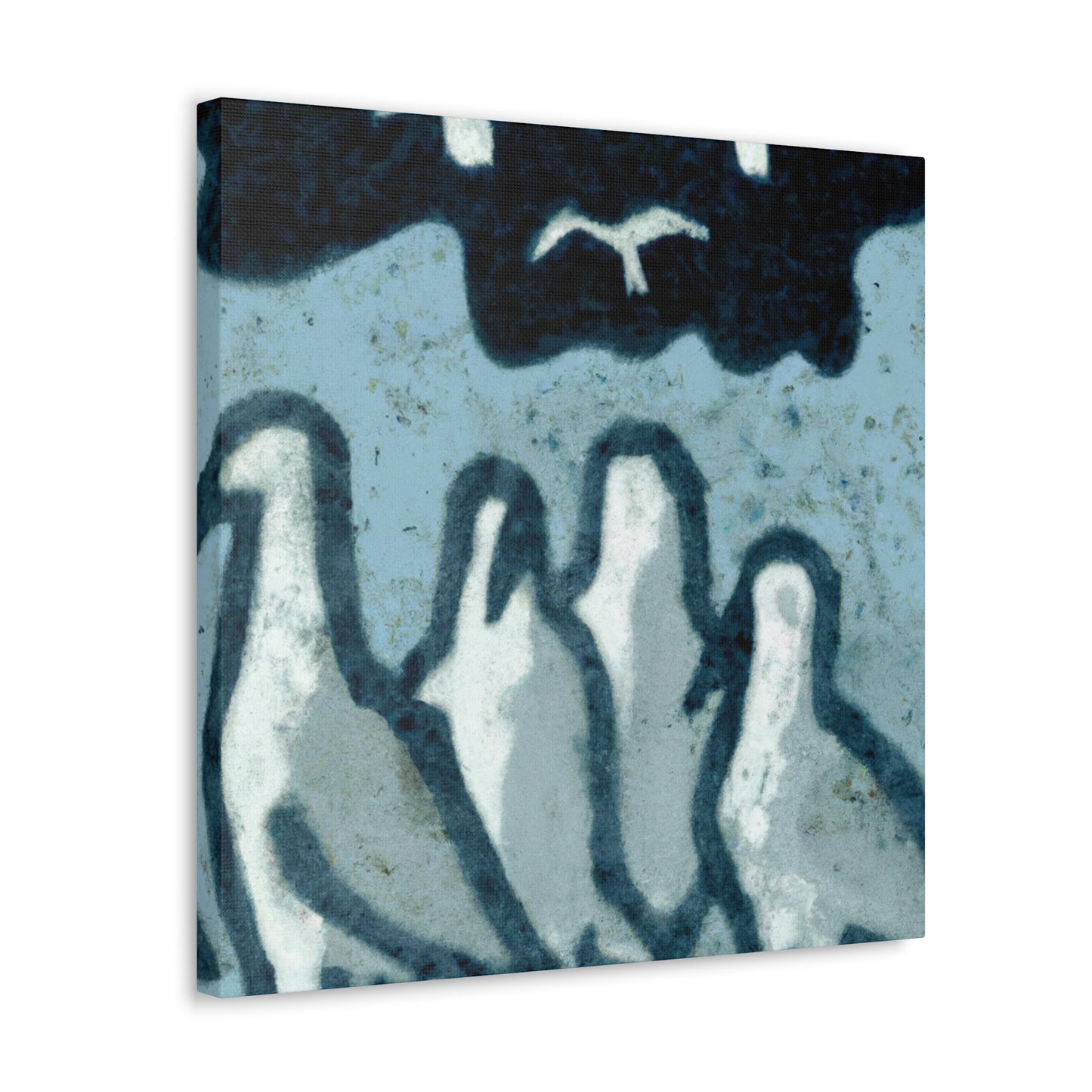 Sea Birds in Flight - Canvas