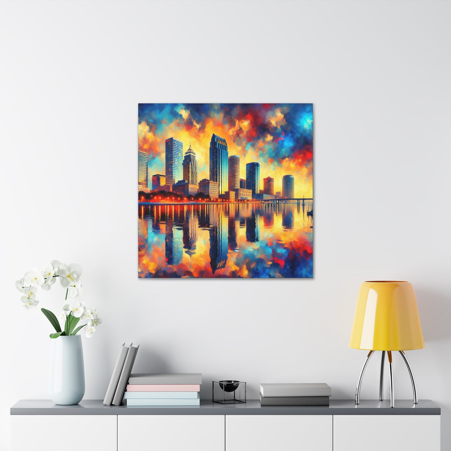 "Enigmatic Tampa Dreams" - Canvas