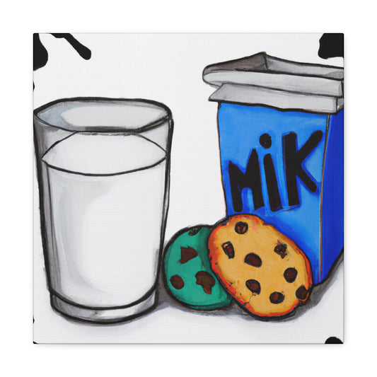 "Milk and Cookie Oasis" - Canvas