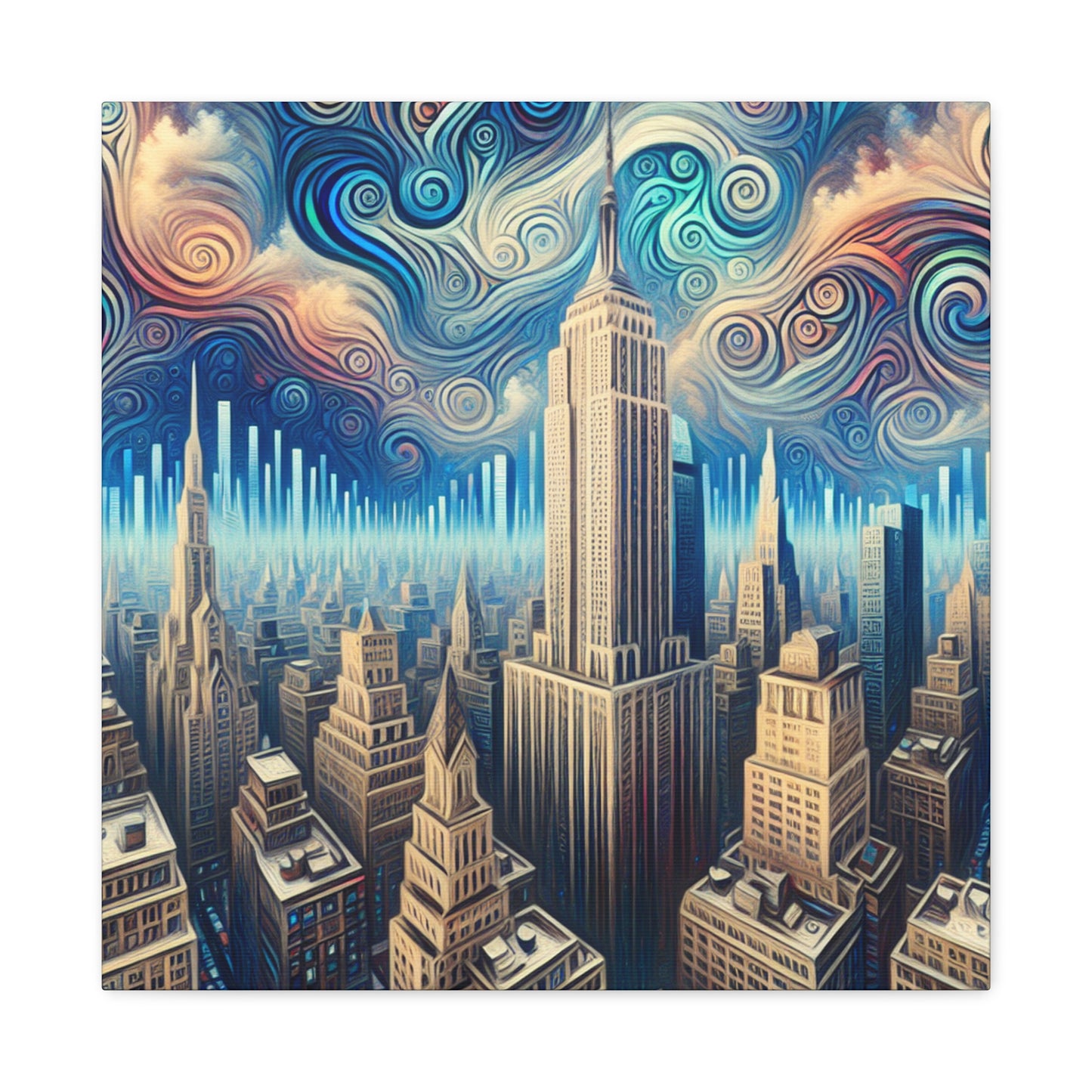 Urban Dreamscape Eternity - Canvas