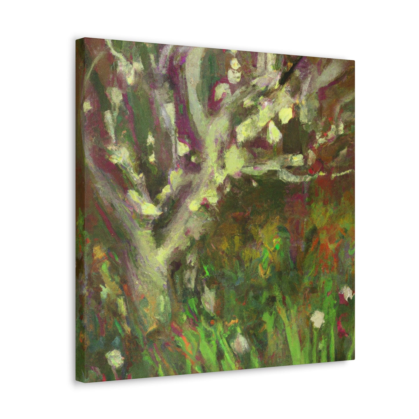 "Apple Tree Impressionism" - Canvas