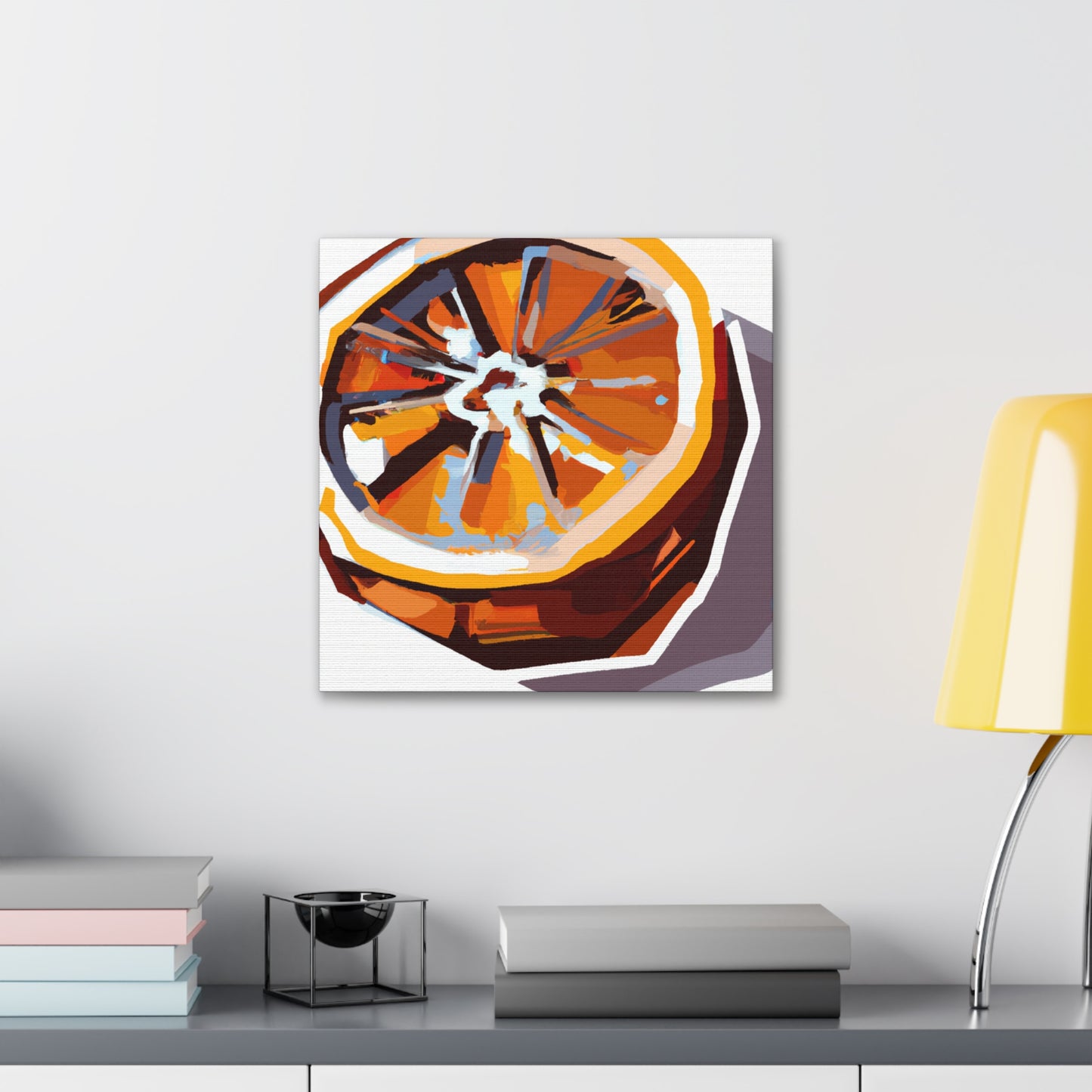 Orange Pop Vibes - Canvas