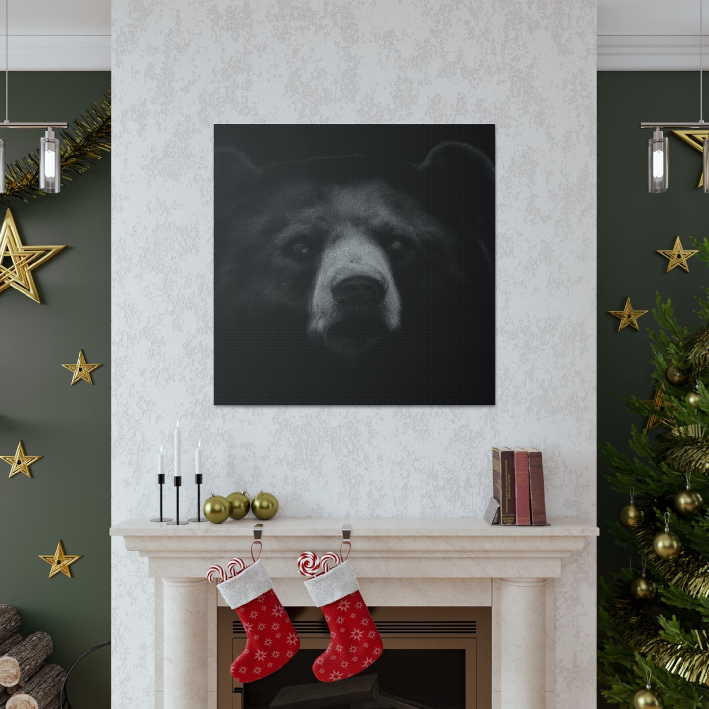 Asiatic Black Bear Gnos - Canvas