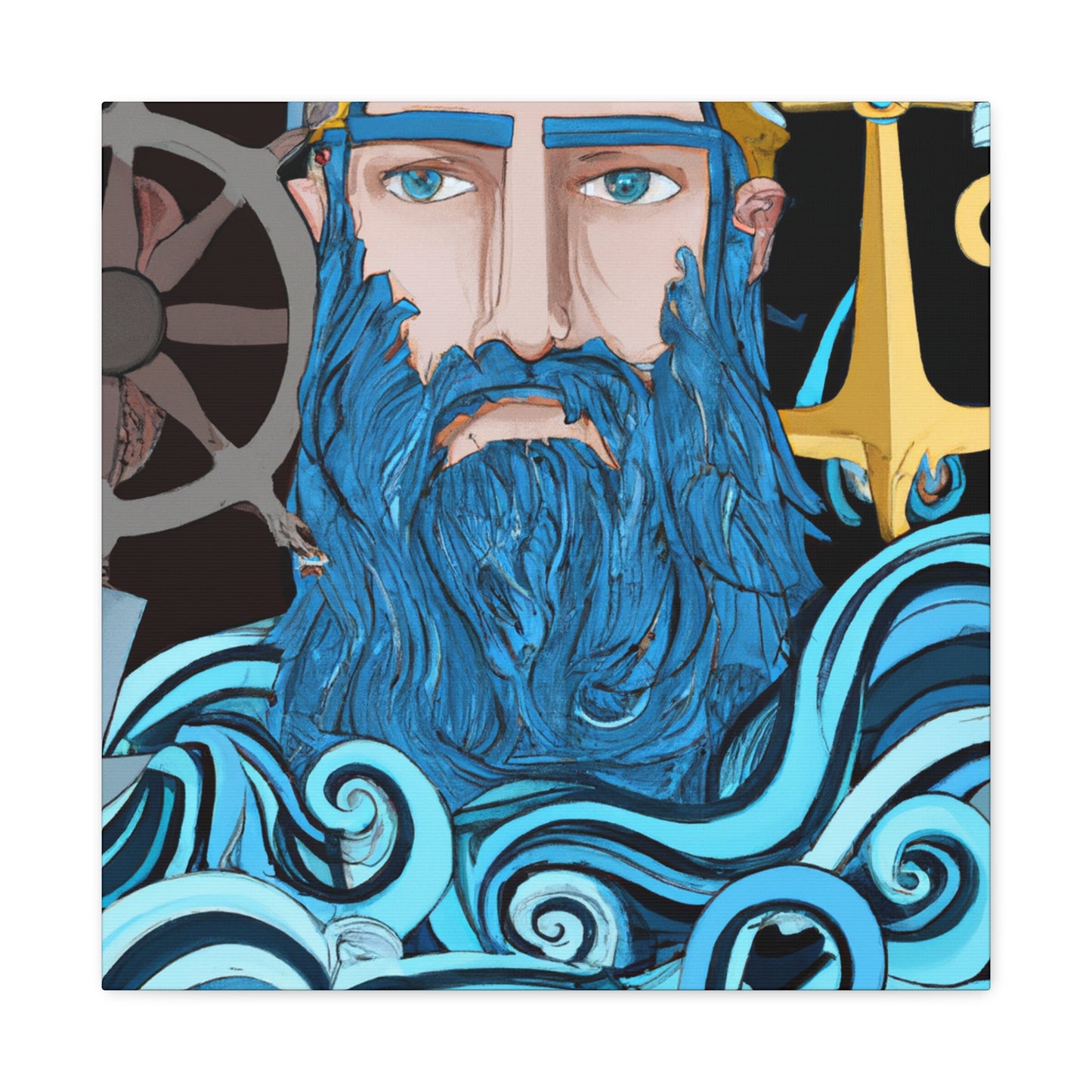 Power of Poseidon - Canvas