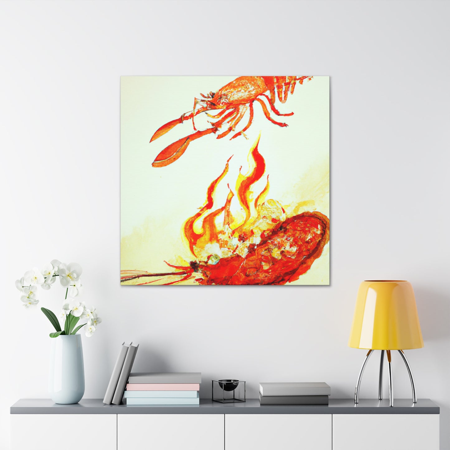 "Seafood on the Shore" - Canvas