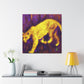 Leopard in Abstract Form - Canvas