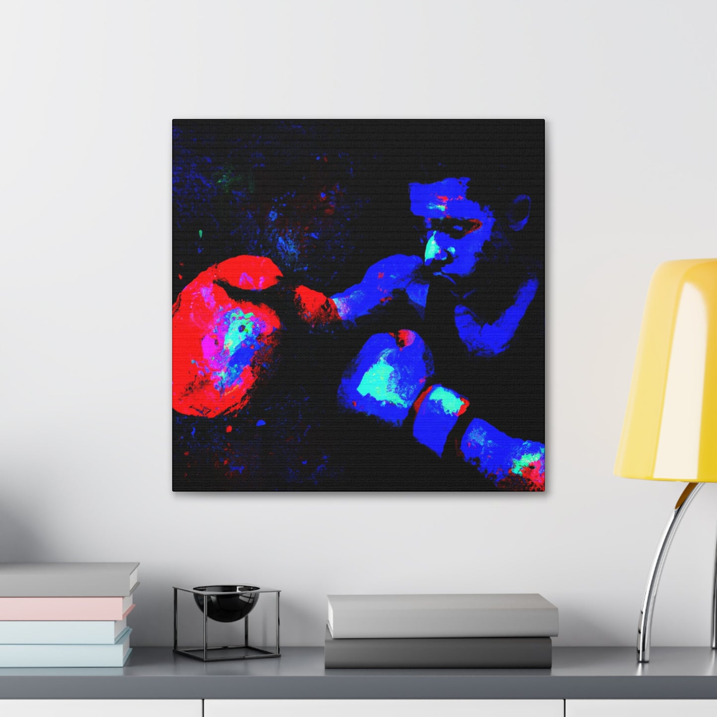 "Boxers in the Ring" - Canvas