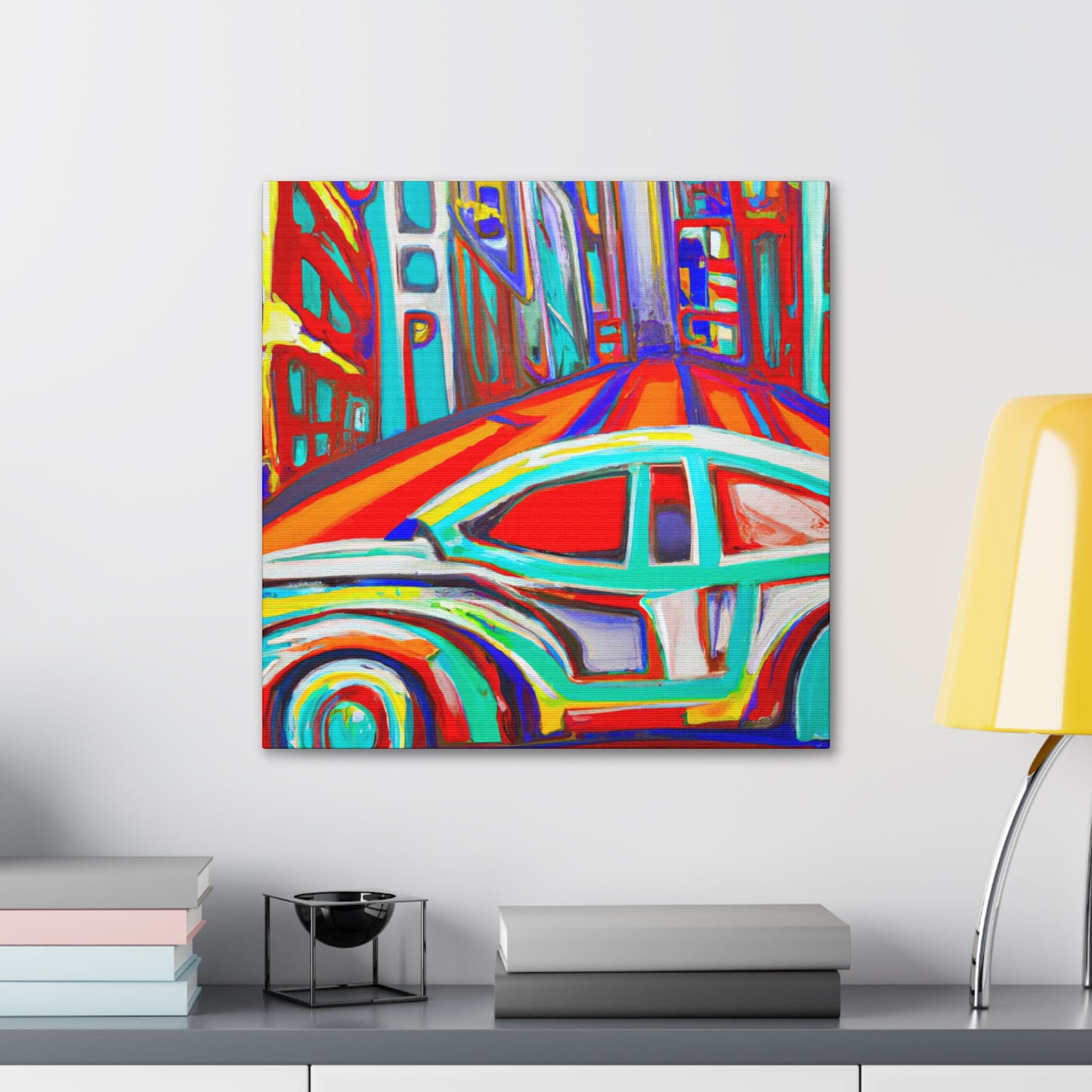 "Car in the Roaring Twenties" - Canvas