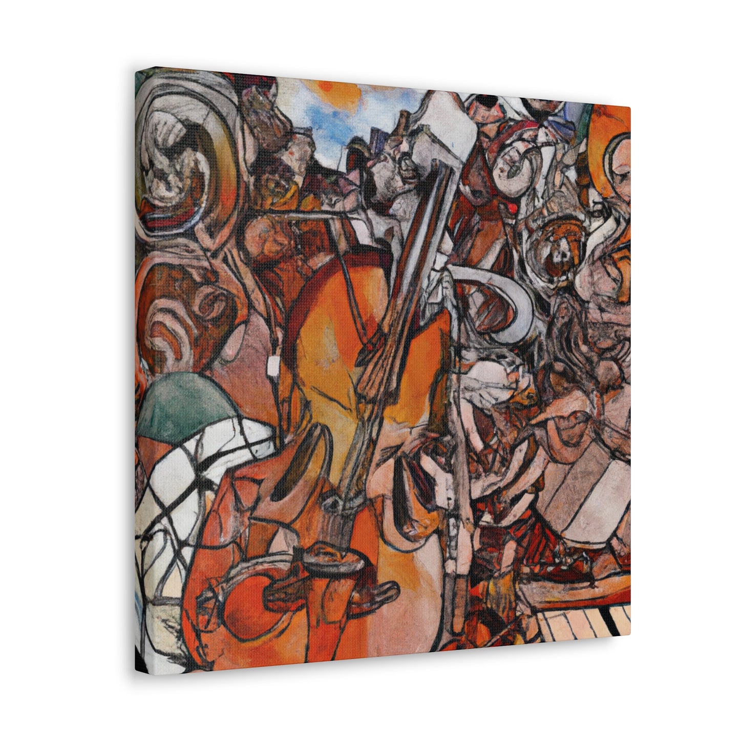 Accordion of Abstraction - Canvas