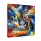 Whirling Cosmic Symphony - Canvas