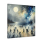 Luminescent Nocturnal Celebration - Canvas