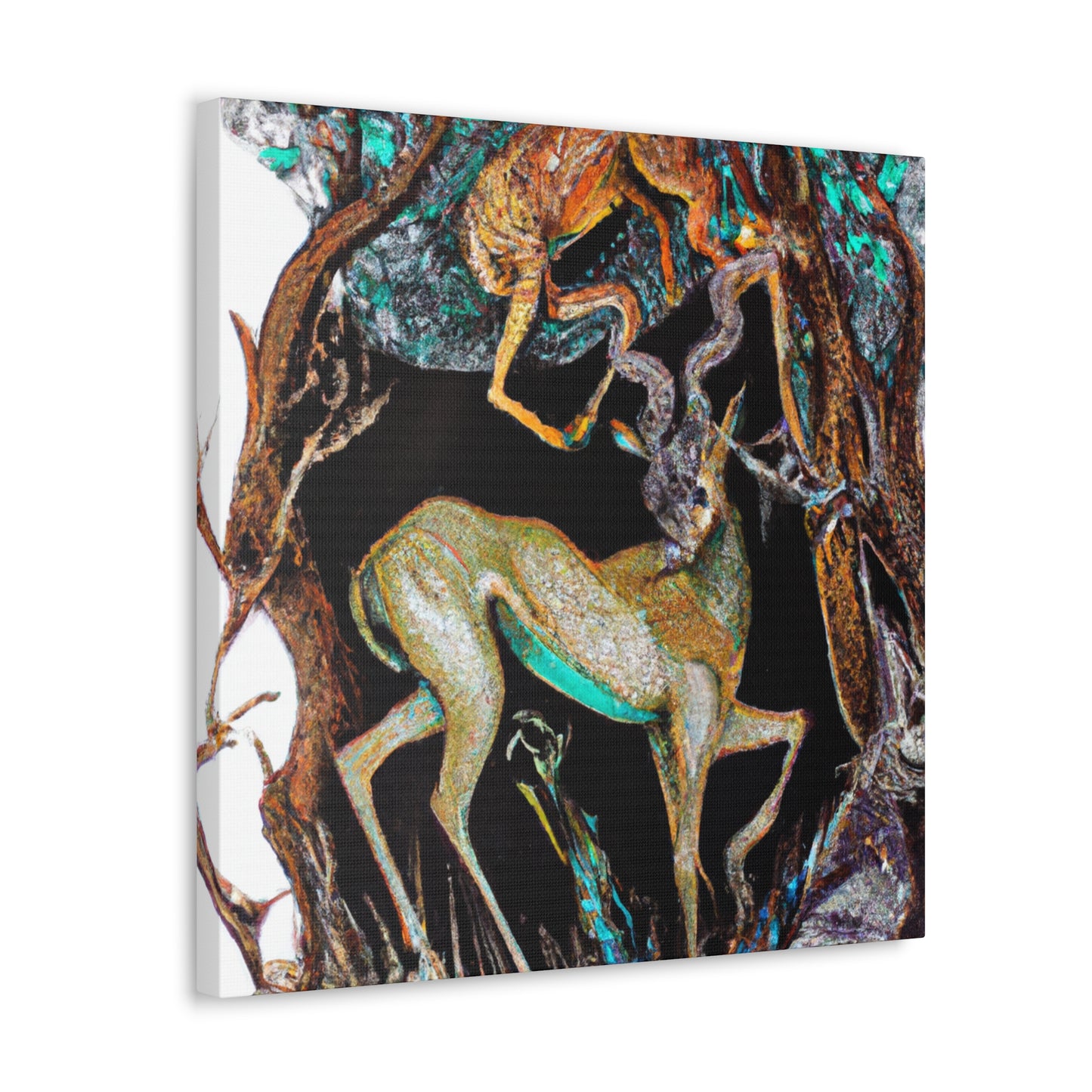 Antelope in Opulence - Canvas