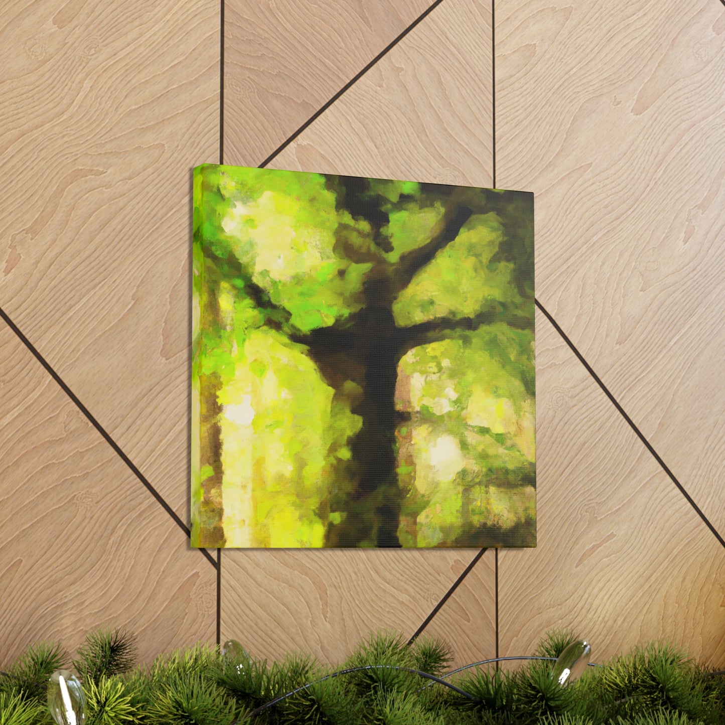 "Beech Tree, Serene Beauty" - Canvas