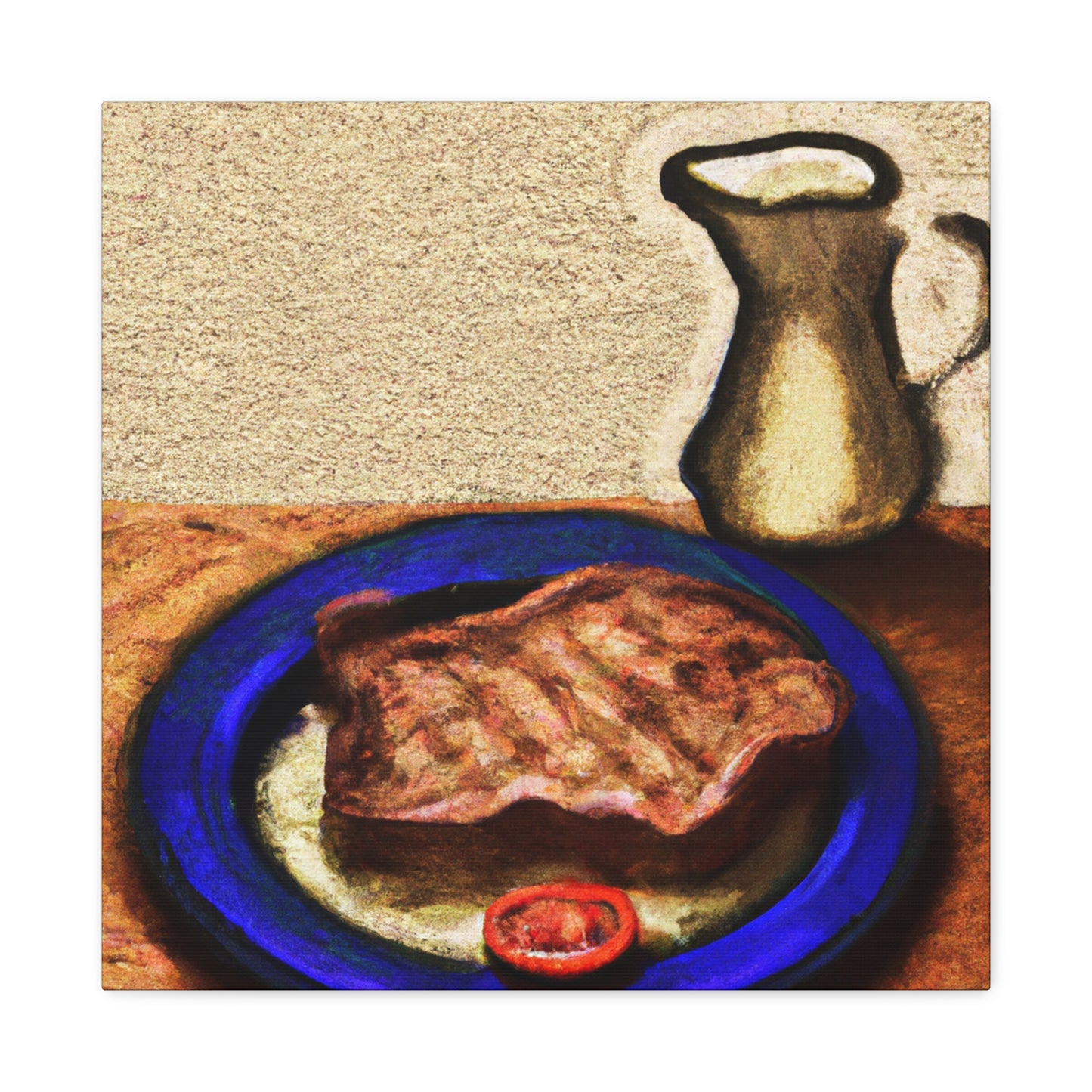 "Steak for Kings Dinner" - Canvas