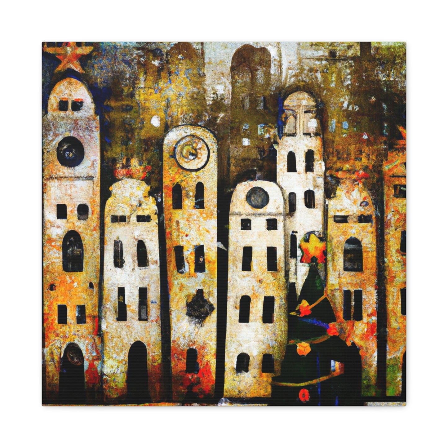 City Square: Steampunk - Canvas