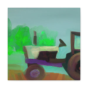 Tractor in Abstraction - Canvas