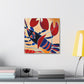 Lobster in Art Deco - Canvas