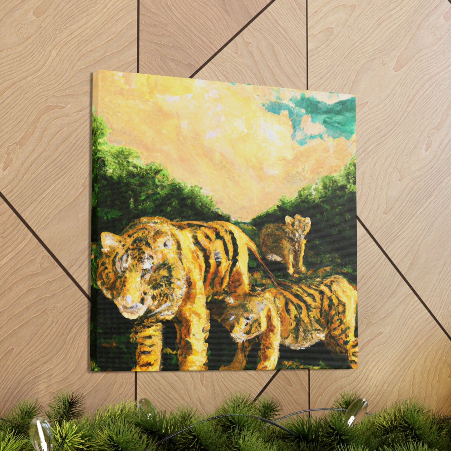 Tiger Beyond Reality - Canvas