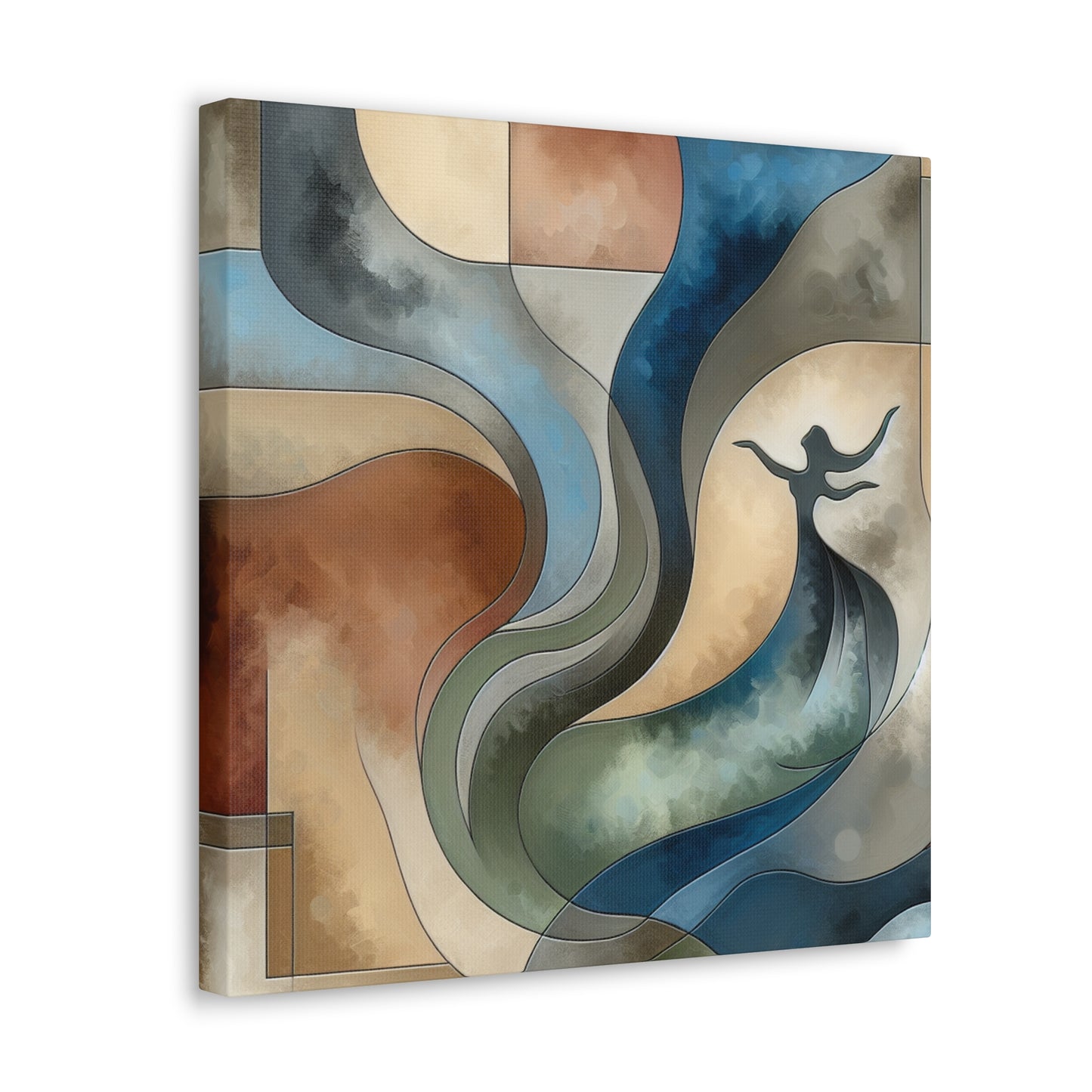 Graceful Flourish of Movement - Canvas