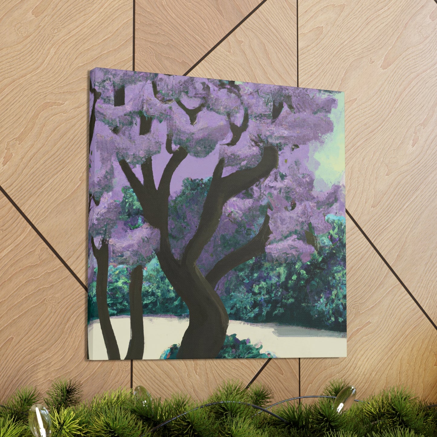 "Lilac Radiant Beauty" - Canvas