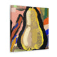 Pear in Abstraction - Canvas