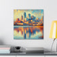 "Dynamic Cityscape Revival" - Canvas