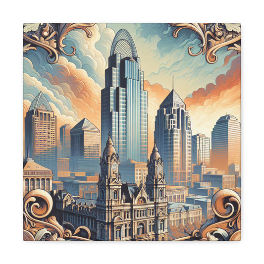 "Cincinnati's Enchanted Elegance" - Canvas