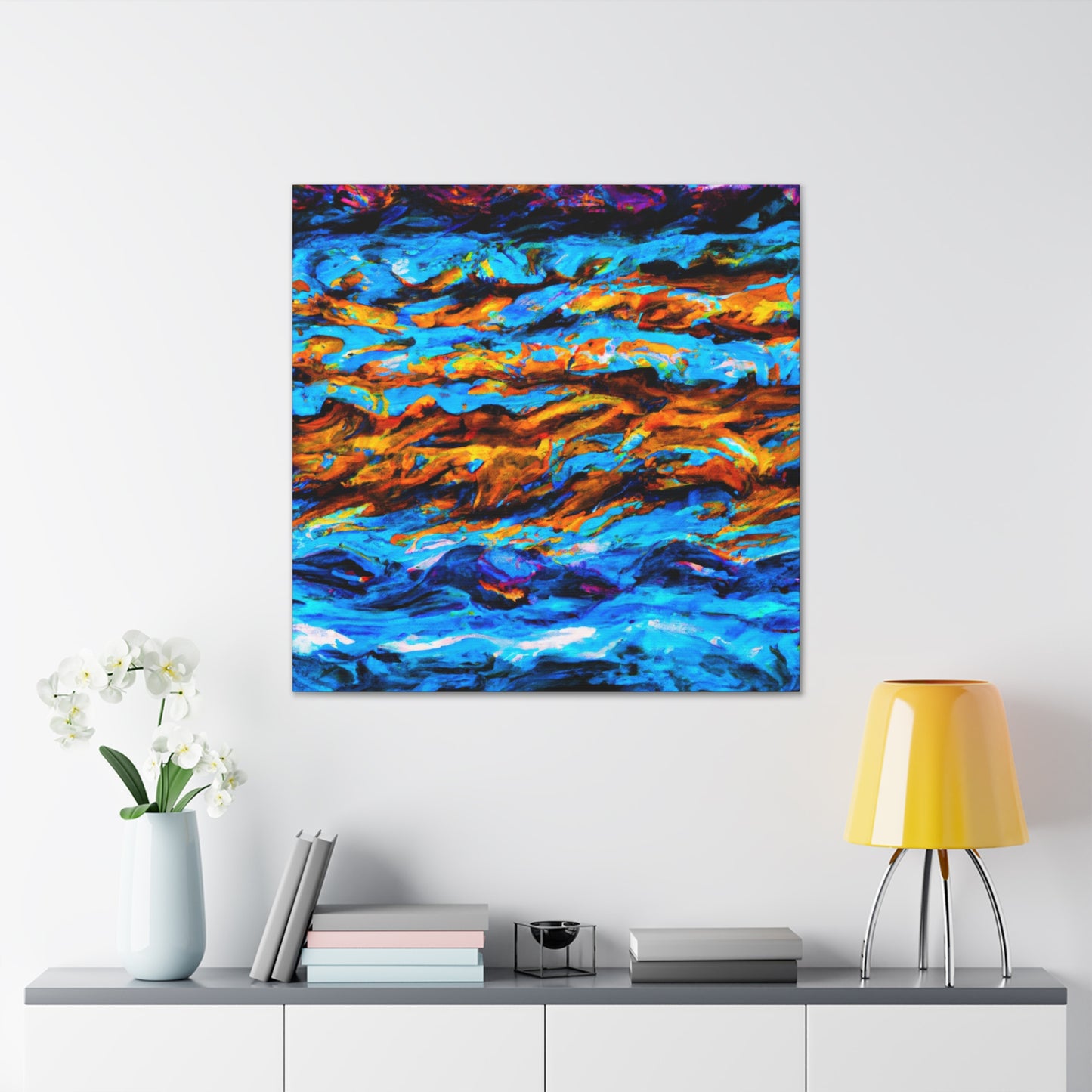 "Ocean Wave Euphoria" - Canvas