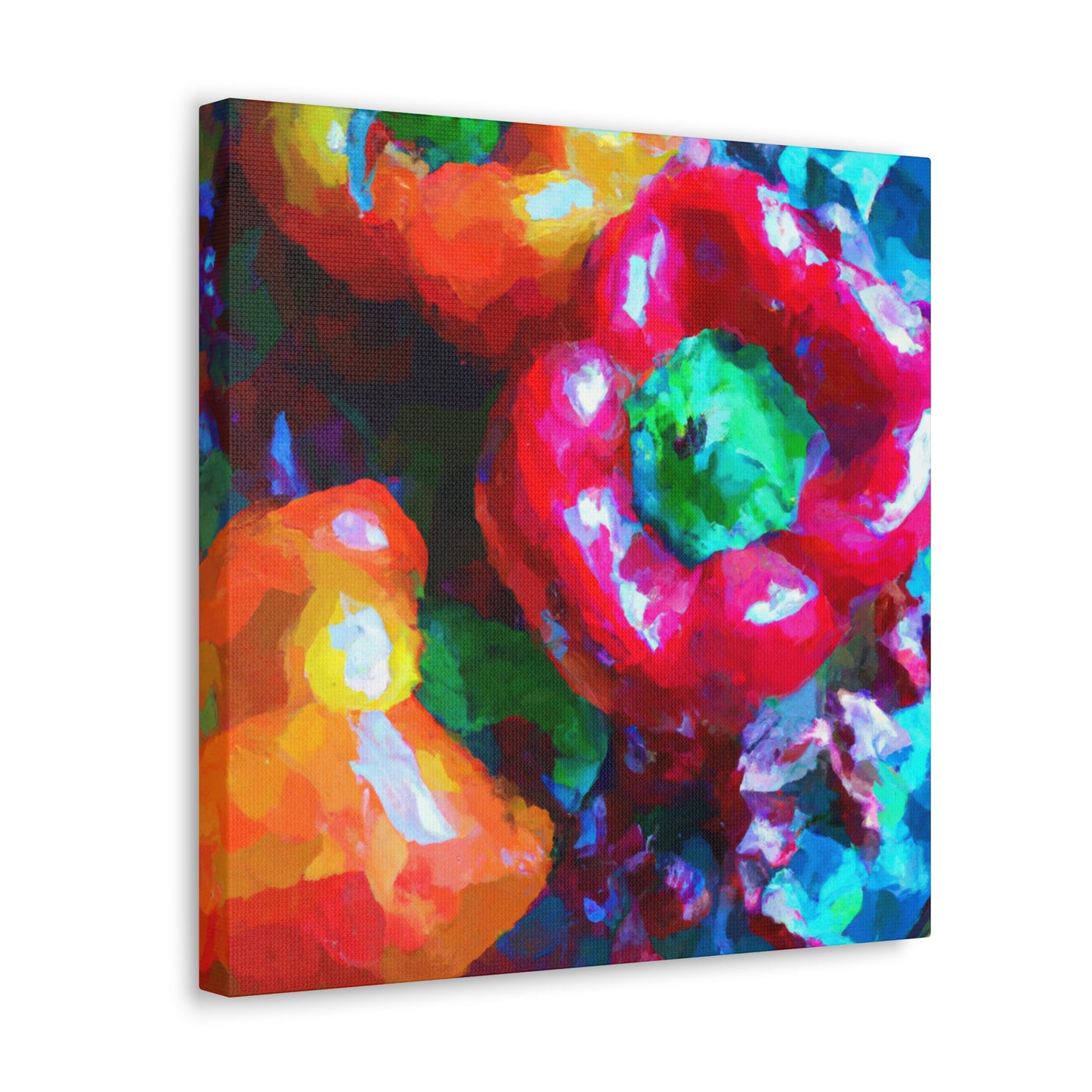 "Peppers of Post-Impressionism" - Canvas