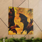 Silent Flying Foxes - Canvas