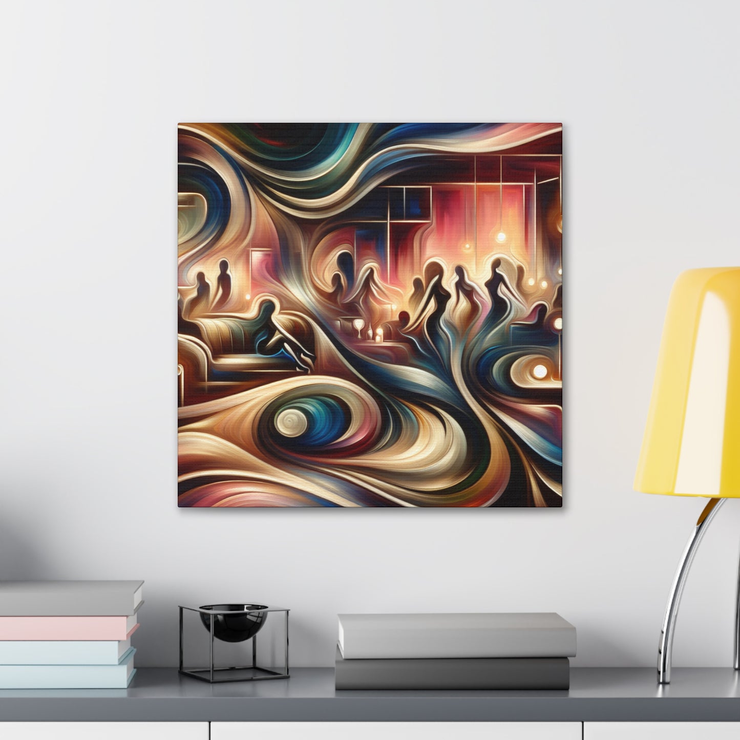 Lively Bash of Colors - Canvas