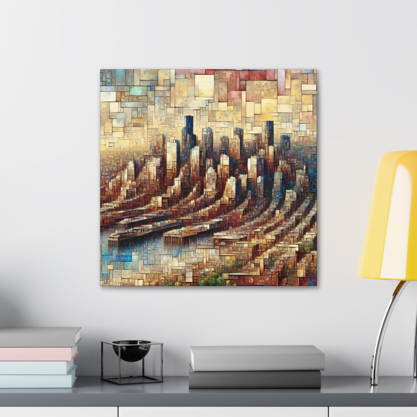 Emerald City Bluescape - Canvas