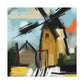 Windmill of abstraction - Canvas