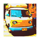 "Vintage Camper Van Bliss" - Canvas