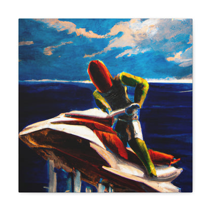 "Surreal Jet Skiing" - Canvas