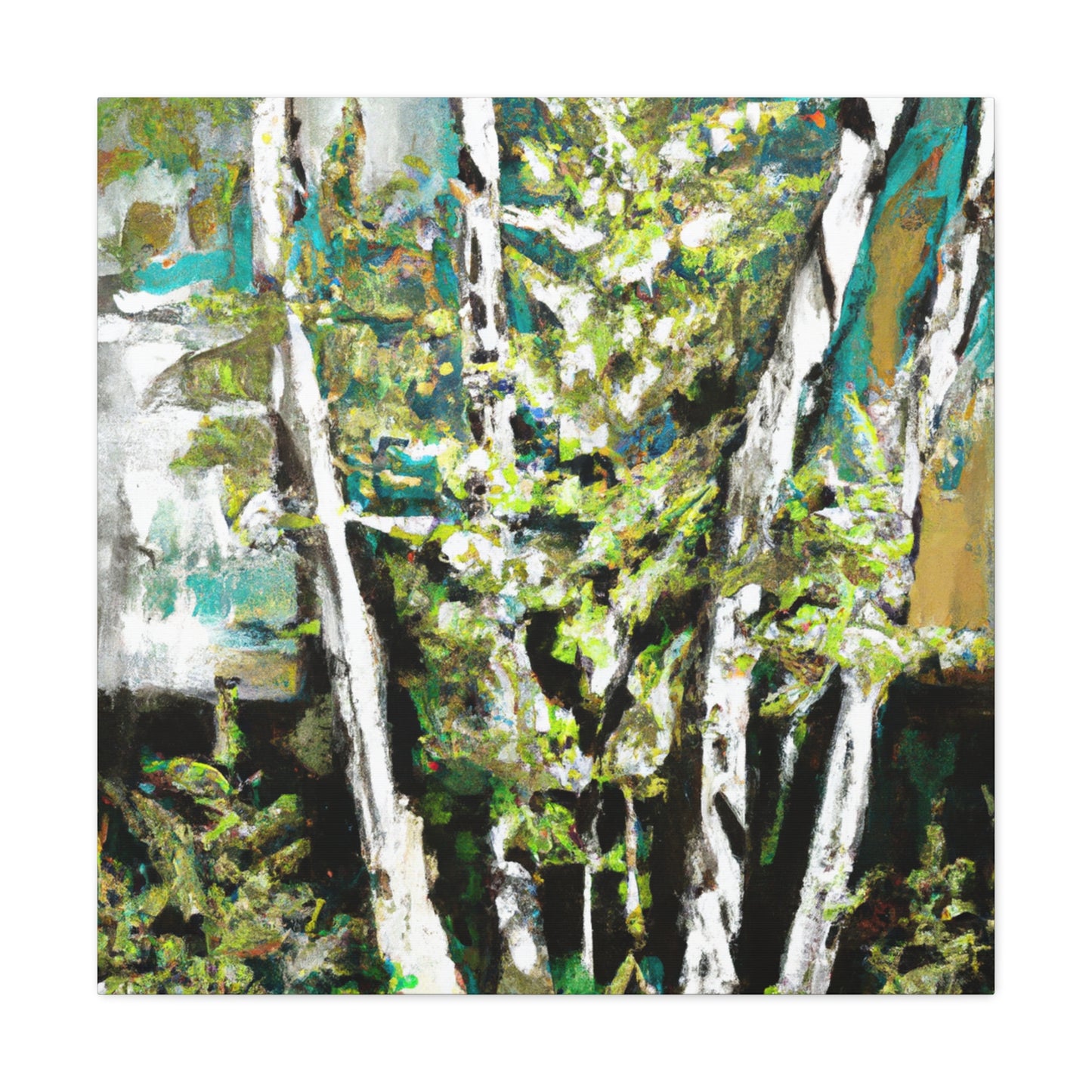 Birch Tree Grandeur - Canvas