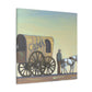 "Chuck Wagon Rendezvous" - Canvas