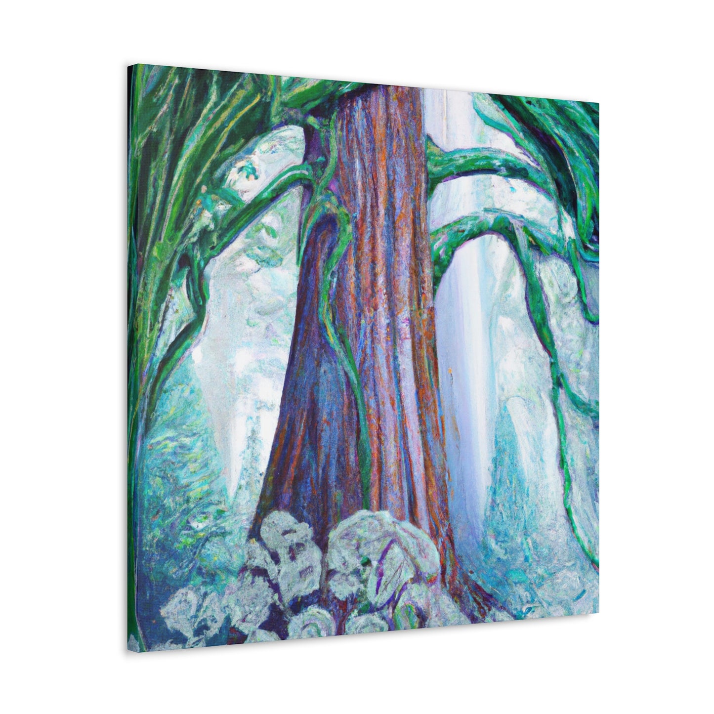 "Majestic Sequoia Trees" - Canvas